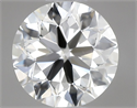 Natural Diamond 0.70 Carats, Round with Very Good Cut, J Color, VS1 Clarity and Certified by GIA