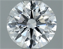 Natural Diamond 1.00 Carats, Round with Excellent Cut, F Color, I1 Clarity and Certified by GIA