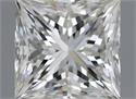 Diamante Natural 0.59 quilates, Princesa , Color J, claridad IF y certificado GIA
