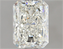Natural Diamond 1.51 Carats, Radiant with  Cut, J Color, VS1 Clarity and Certified by GIA