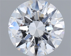Picture of Natural Diamond 1.71 Carats, Round with Excellent Cut, G Color, IF Clarity and Certified by GIA