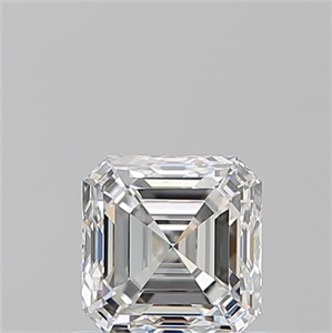Foto Diamante Natural 0.90 quilates, Asscher , Color G, claridad VVS1 y certificado GIA de
