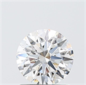 Del inventario de diamantes de laboratorio, 1.09 quilates, Redondo , Color E, claridad VVS2 y certificado IGI