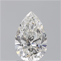 Natural Diamond 1.51 Carats, Pear with  Cut, G Color, VVS1 Clarity and Certified by GIA