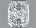 Diamante Natural 0.51 quilates, Radiante , Color F, claridad SI1 y certificado GIA
