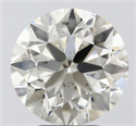 Diamante Natural 4.56 quilates, Redondo , Color K, claridad SI1 y certificado IGI