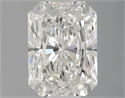 Natural Diamond 1.20 Carats, Radiant with  Cut, I Color, VVS2 Clarity and Certified by GIA