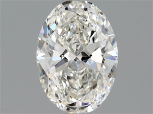 Picture of Natural Diamond 0.91 Carats, Oval with  Cut, G Color, VS2 Clarity and Certified by GIA