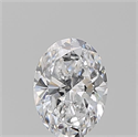 Diamante Natural 0.52 quilates, Ovalado , Color D, claridad VVS1 y certificado GIA
