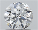 Diamante Natural 0.80 quilates, Redondo , Color F, claridad SI1 y certificado GIA