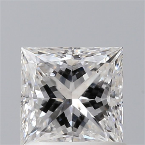 Foto Diamante Natural 1.02 quilates, Princesa , Color E, claridad SI2 y certificado GIA de
