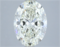 Natural Diamond 3.01 Carats, Oval with  Cut, J Color, VVS1 Clarity and Certified by IGI