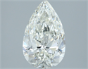 Natural Diamond 2.08 Carats, Pear with  Cut, H Color, VS1 Clarity and Certified by IGI