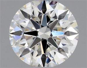 Picture of Natural Diamond 0.80 Carats, Round with Excellent Cut, I Color, SI1 Clarity and Certified by GIA