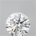 Lab Grown Diamond 1.54 Carats, Round with Ideal Cut, D Color, VS1 Clarity and Certified by IGI