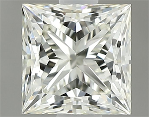 Foto Diamante Natural 0.72 quilates, Princesa , Color M, claridad VS1 y certificado GIA de