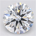Del inventario de diamantes de laboratorio, 3.56 quilates, Redondo , Color D, claridad VVS1 y certificado GIA