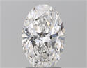 Natural Diamond 2.01 Carats, Oval with  Cut, E Color, SI1 Clarity and Certified by GIA