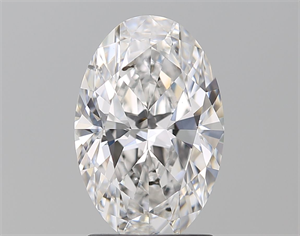 Picture of Natural Diamond 2.01 Carats, Oval with  Cut, E Color, SI1 Clarity and Certified by GIA