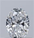 Diamante Natural 0.40 quilates, Ovalado , Color D, claridad VVS1 y certificado GIA