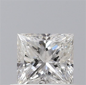 Foto Diamante Natural 0.44 quilates, Princesa , Color F, claridad VS2 y certificado GIA de