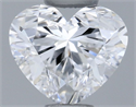 Natural Diamond 0.40 Carats, Heart with  Cut, D Color, VS2 Clarity and Certified by GIA
