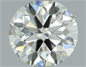 Natural Diamond 1.16 Carats, Round with Excellent Cut, K Color, VS1 Clarity and Certified by GIA
