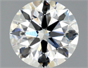 Natural Diamond 1.20 Carats, Round with Excellent Cut, J Color, SI1 Clarity and Certified by GIA