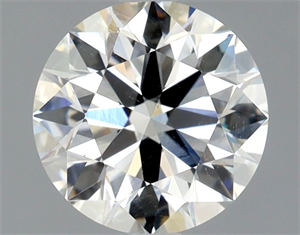 Picture of Natural Diamond 1.20 Carats, Round with Excellent Cut, J Color, SI1 Clarity and Certified by GIA