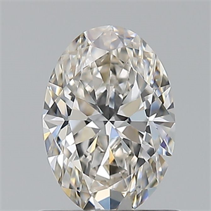 Picture of Natural Diamond 0.70 Carats, Oval with  Cut, H Color, VS1 Clarity and Certified by GIA