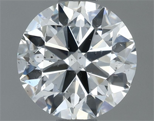 Foto Diamante Natural 0.80 quilates, Redondo , Color F, claridad SI2 y certificado IGI de