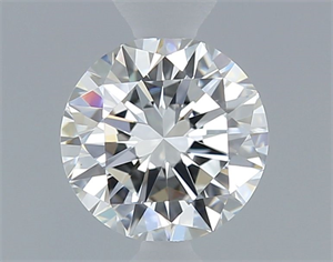 Foto Diamante Natural 0.40 quilates, Redondo , Color F, claridad VVS1 y certificado GIA de