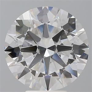 Picture of Lab Grown Diamond 6.10 Carats, Round with Excellent Cut, E Color, VVS2 Clarity and Certified by IGI