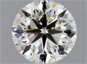 Natural Diamond 0.81 Carats, Round with Very Good Cut, K Color, VVS1 Clarity and Certified by GIA
