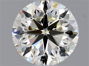 Picture of Natural Diamond 0.81 Carats, Round with Very Good Cut, K Color, VVS1 Clarity and Certified by GIA
