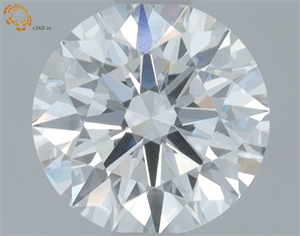 Picture of Lab Grown Diamond 0.96 Carats, Round with Ideal Cut, D Color, VVS2 Clarity and Certified by IGI