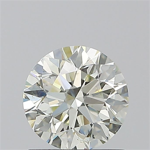 Picture of Natural Diamond 1.00 Carats, Round with Excellent Cut, L Color, SI2 Clarity and Certified by GIA