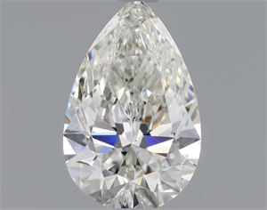 Foto Diamante Natural 0.54 quilates, De pera , Color H, claridad SI1 y certificado GIA de