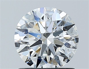 Foto Diamante Natural 1.02 quilates, Redondo , Color E, claridad SI1 y certificado GIA de