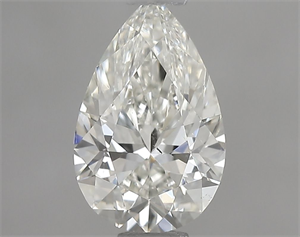 Picture of Natural Diamond 0.71 Carats, Pear with  Cut, J Color, SI2 Clarity and Certified by GIA