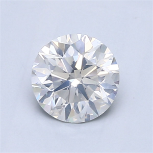 Picture of Natural Diamond 0.97 Carats, Round with Very Good Cut, G Color, I1 Clarity and Certified by GIA