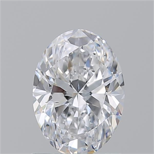 Picture of Natural Diamond 1.21 Carats, Oval with  Cut, D Color, SI1 Clarity and Certified by GIA