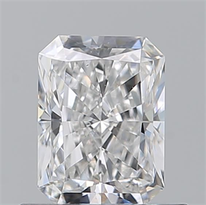 Picture of Natural Diamond 0.71 Carats, Radiant with  Cut, E Color, VS2 Clarity and Certified by GIA
