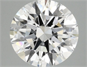 Lab Grown Diamond 3.10 Carats, Round with Ideal Cut, E Color, VS1 Clarity and Certified by IGI