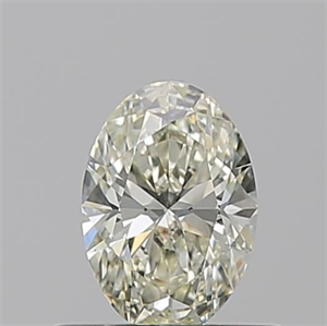 Picture of Natural Diamond 0.51 Carats, Oval with  Cut, M Color, VVS2 Clarity and Certified by GIA