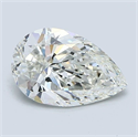 Diamante Natural 1.20 quilates, De pera , Color I, claridad VS2 y certificado GIA