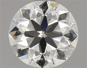 Picture of Natural Diamond 0.90 Carats, Round with Very Good Cut, H Color, VS2 Clarity and Certified by GIA