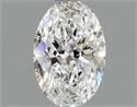 Diamante Natural 0.80 quilates, Ovalado , Color E, claridad IF y certificado GIA