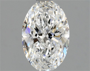 Foto Diamante Natural 0.80 quilates, Ovalado , Color E, claridad IF y certificado GIA de