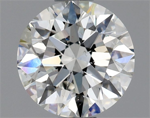 Picture of Natural Diamond 0.90 Carats, Round with Excellent Cut, F Color, SI1 Clarity and Certified by GIA